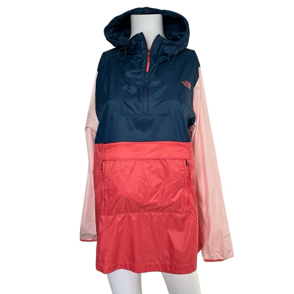 The North Face Fanorak 2.0 Jacket Stowable Multi Colorblock Womens Size Medium M